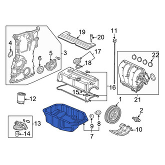 Honda OE - Engine Oil Pan