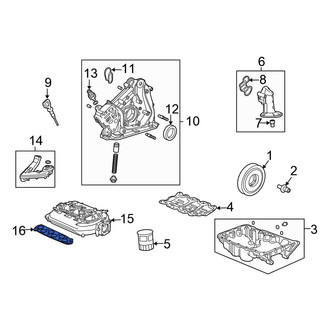Honda OE - Center Engine Intake Manifold Gasket