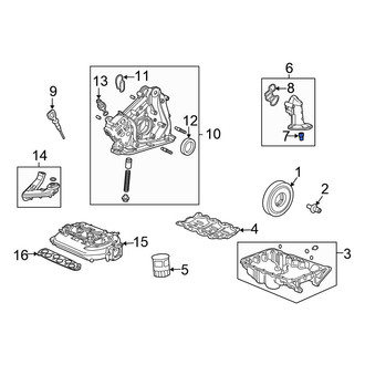 Honda OE - Engine Oil Filter Adapter Stud