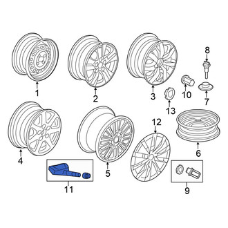 Honda OE - Tire Pressure Monitoring System (TPMS) Sensor