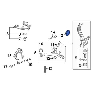 Honda OE - Front Steering Knuckle Seal