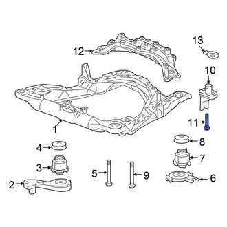 Honda OE - Front Center Suspension Crossmember Bolt
