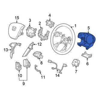 Honda OE - Upper Steering Column Cover