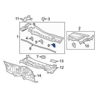 Honda OE - Cowl Cover Clip