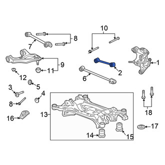 Honda OE - Rear Right Lower Forward Suspension Control Arm
