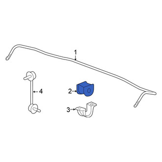 Honda OE - Rear Suspension Stabilizer Bar Bushing