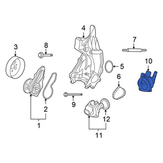 Honda OE - Lower Engine Coolant Thermostat Housing