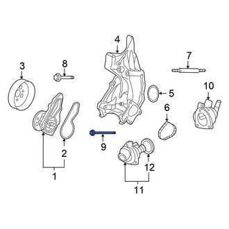 Honda OE - Engine Coolant Inlet Flange Bolt