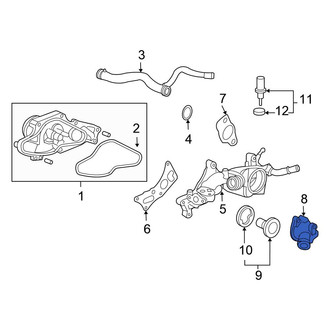 Honda OE - Engine Coolant Thermostat Housing