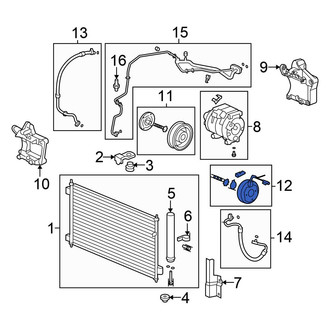 Honda OE - A/C Compressor Clutch Coil