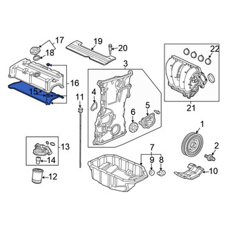 Honda OE - Engine Valve Cover Gasket Set