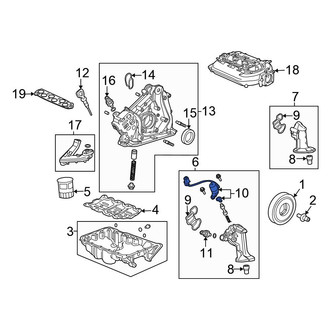 Honda OE - Left Engine Variable Valve Timing (VVT) Solenoid