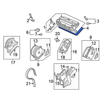 Honda OE - Right Engine Valve Cover Gasket