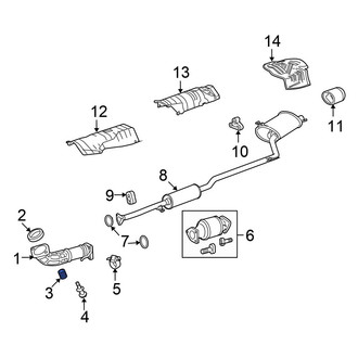 Honda OE - Exhaust Spring