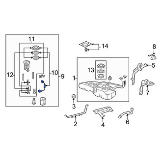 Honda OE - Fuel Tank Sending Unit