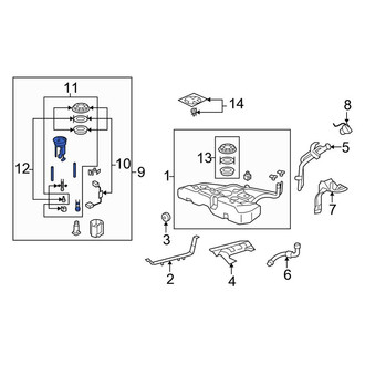 Honda OE - Fuel Pump Filter