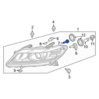 Honda OE - Front Headlight Bulb