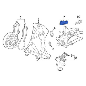 Honda OE - Engine Coolant Thermostat Housing Gasket
