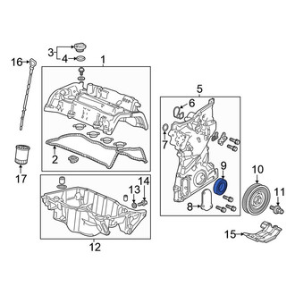 Honda OE - Front Engine Crankshaft Seal
