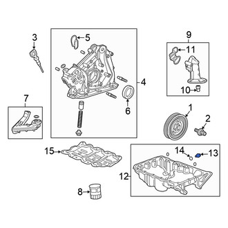 Honda OE - Engine Oil Drain Plug