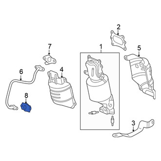 Honda OE - Exhaust Gas Recirculation (EGR) Valve Gasket