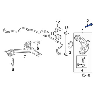 Honda OE - Steering Knuckle Bolt