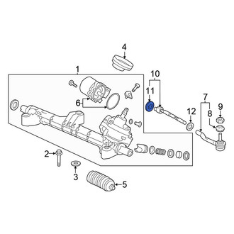 Honda OE - Steering Tie Rod Washer