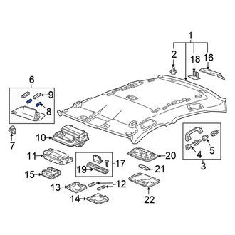 Honda OE - Sun Visor Light Bulb