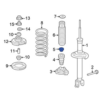 Honda OE - Rear Lower Suspension Strut Mount Washer