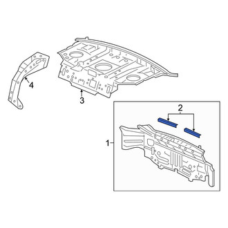 Honda OE - Rear Body Panel Bracket