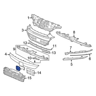 Honda OE - Front Grille Emblem