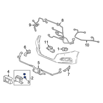 Honda OE - Cruise Control Distance Sensor Nut