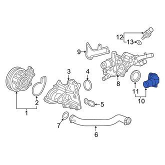 Honda OE - Engine Coolant Thermostat Kit