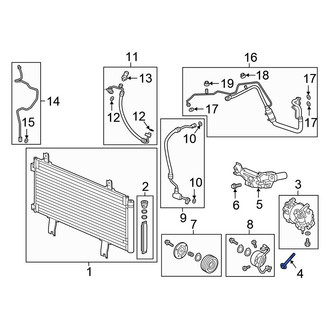Honda OE - A/C Compressor Bolt