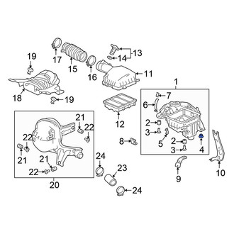 Honda OE - Air Filter Housing Grommet