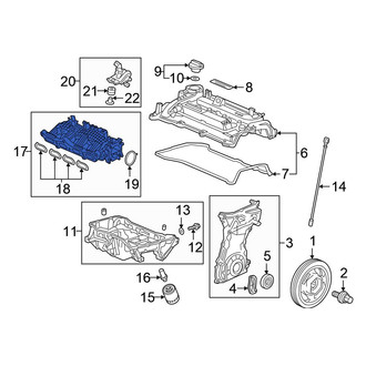 Honda OE - Engine Intake Manifold