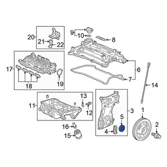 Honda OE - Front Engine Crankshaft Seal