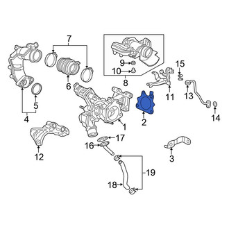 Honda OE - Front Turbocharger Gasket
