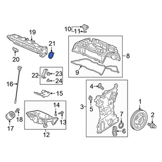 Honda OE - Engine Intake Manifold Gasket