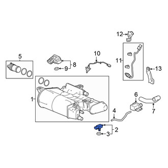 Honda OE - Evaporative Emissions System Pressure Sensor