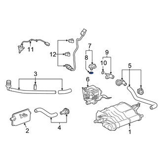 Honda OE - Manifold Absolute Pressure Sensor O-Ring