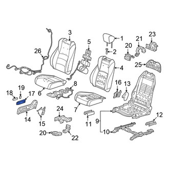Honda OE - Front Right Power Seat Switch