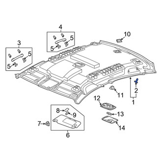 Honda OE - Headliner Clip