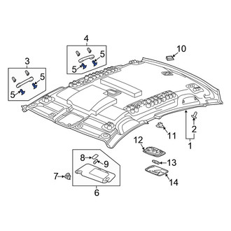 Honda OE - Interior Grab Bar Cap