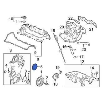 Honda OE - Engine Timing Cover O-Ring