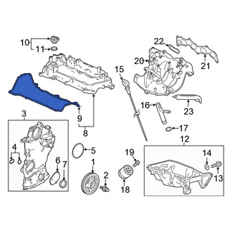 Honda OE - Engine Valve Cover Gasket