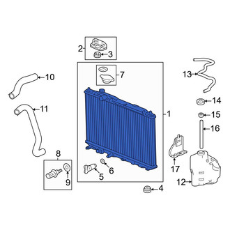 Honda OE - Drive Motor Inverter Cooler