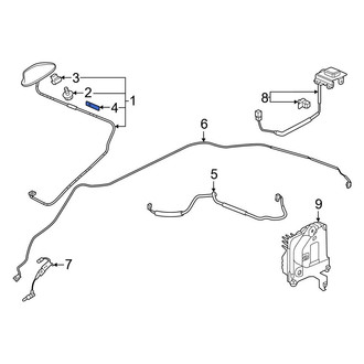 Honda OE - Radio Antenna Base Clip