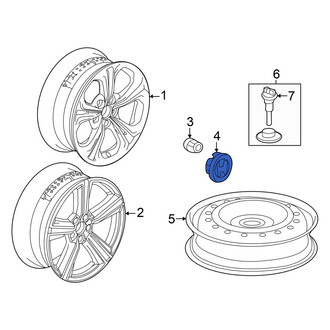 Honda OE - Wheel Cap