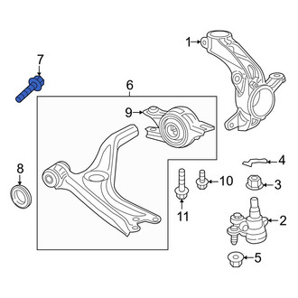 Honda OE - Suspension Control Arm Bolt